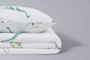 Set letto Dinosauri in raso di cotone 140x200cm