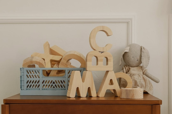 Jouet en bois - Pyramide Acrobates