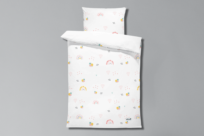 Diamonds Duvet Set 120x170cm