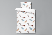 Vintage Cars Duvet Set 120x170