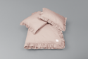 Margaret Dusty Pink Cotton Sateen Duvet Set 140x200