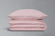 Set letto Dusty Pink in raso di cotone 140x200cm
