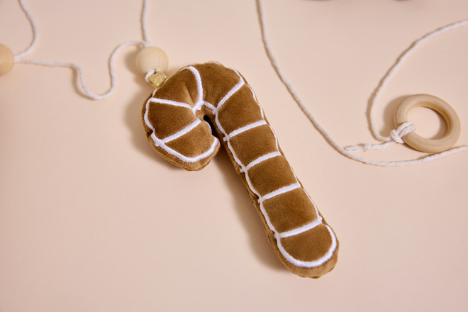 Gold Pink Christmas Tree Garland