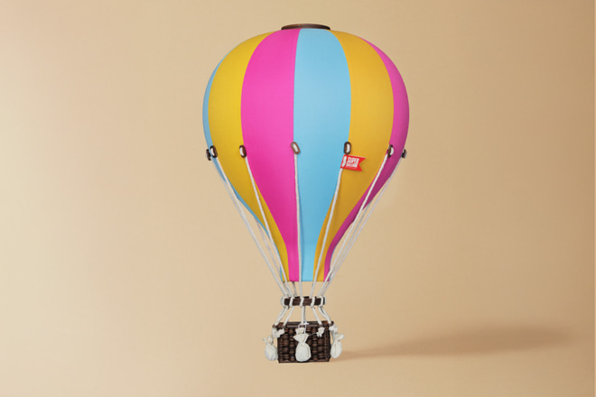 Candyland Hot Air Balloon
