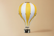 Montgolfière Jaune
