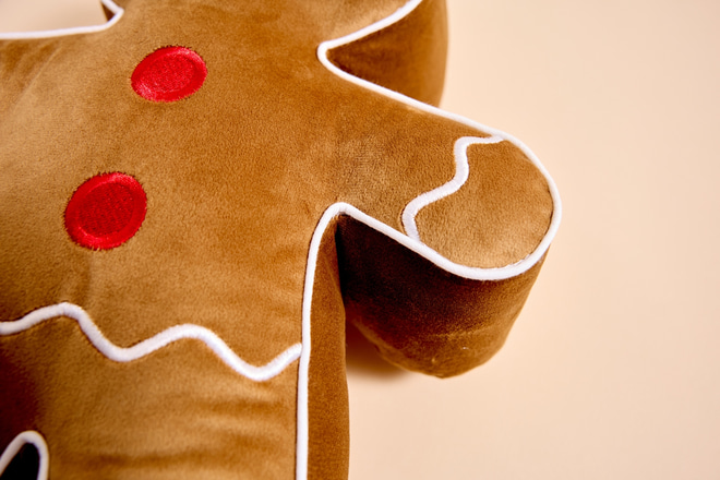 Cuscino Christmas Candy Cane Rosso