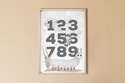 Quadro Numeri nello spazio