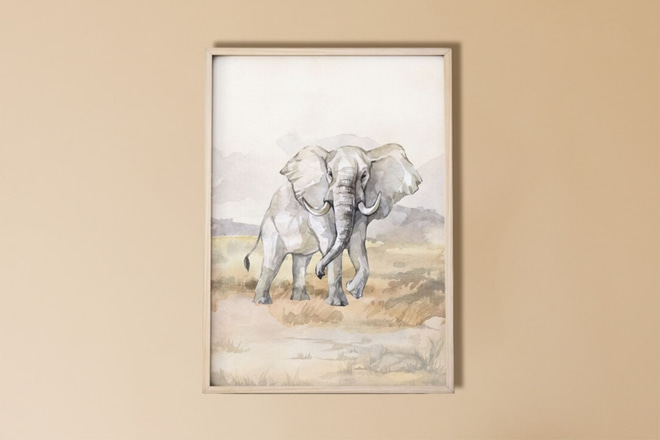 Elephant Poster