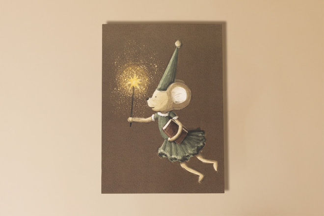 Plakát Víla – Vintage