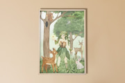 Fawn & Fairy Poster