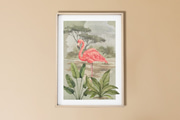 Pink Flamingo Poster