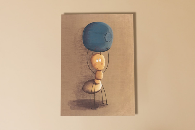 Blueberry Ant Poster