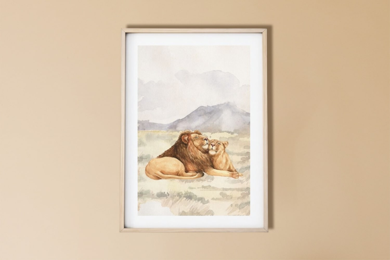 Löwenbild Löwenbild