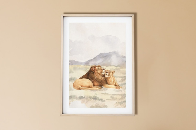 Löwenbild Löwenbild