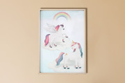 Pegasus & Einhorn Poster
