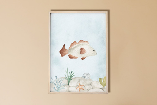 Fish I Poster