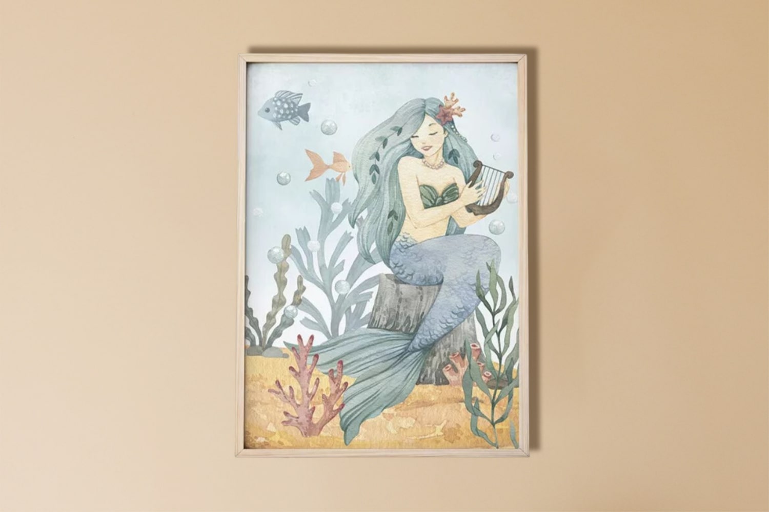 Mermaid Poster Mermaid Poster