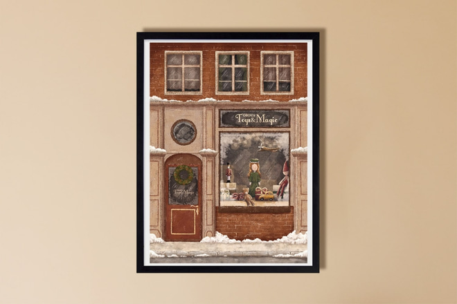 Affiche Toys & Magic - Vintage