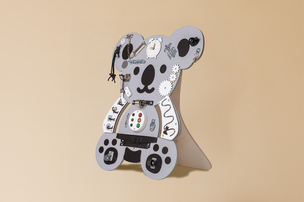 Martin the Koala Activity Board Grey