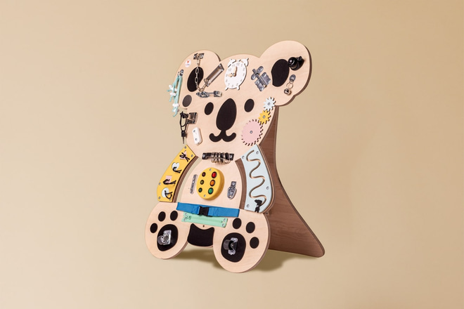 Martin the Koala Activity Board Natural