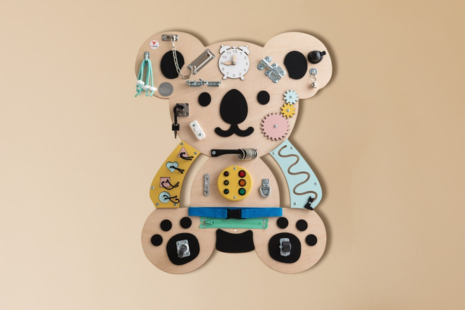 Tavola Montessori Koala Martino naturale