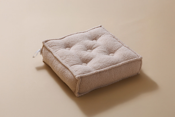SitzkissenBoucle Boho Powder Pink