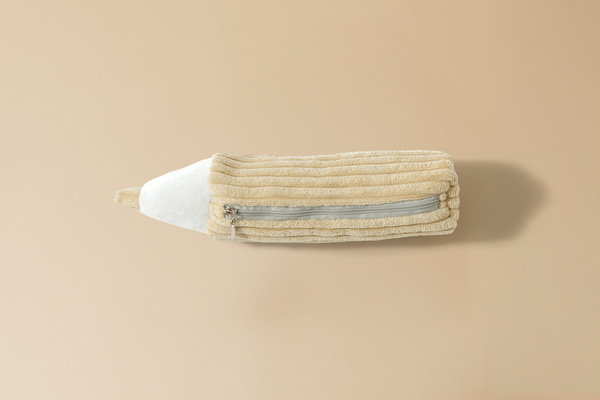 Cord-Federtasche Sandy Yellow