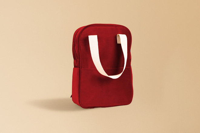 Mochila Vermelho Borgogna