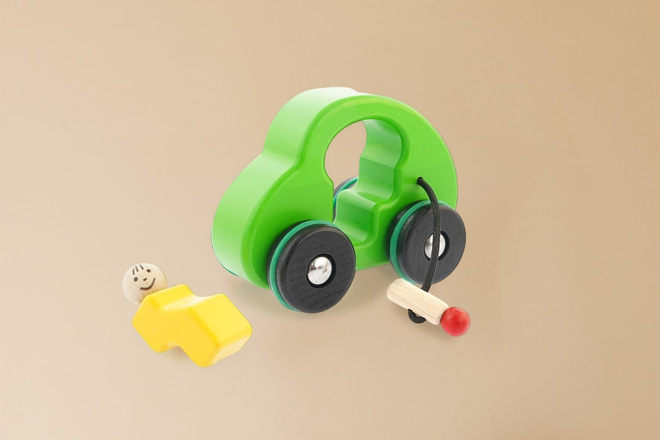 "Fasten your seat belt" Red Car