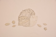 Hedgehog Wooden Wall Decoration