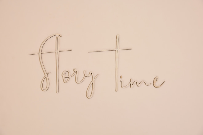 Décoração de parede Story Time