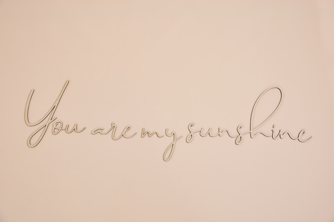 Decoración Mural - You Are My Sunshine