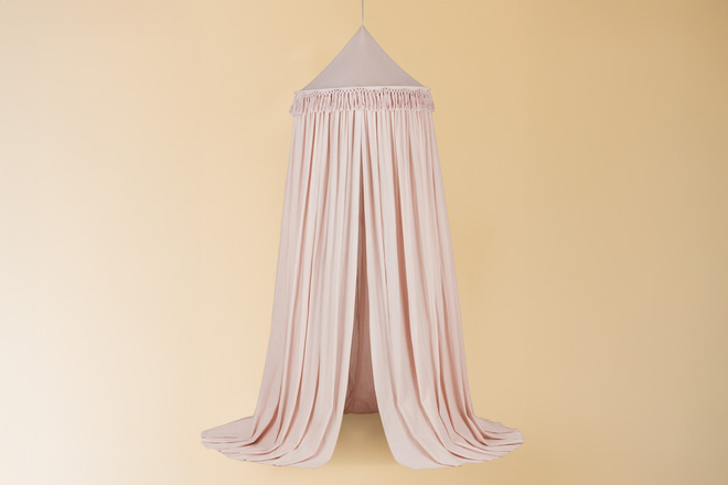 Powder Pink Boho Canopy MAXI