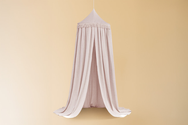 Betthimmel Boho Hellrosa MAXI