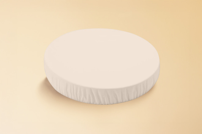 Klein Spannbettlaken für Ovale 7 in 1 Babywiege Mitwachsend - Beige