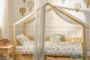 Bed Canopy - Cappuccino Tulle - Model DK