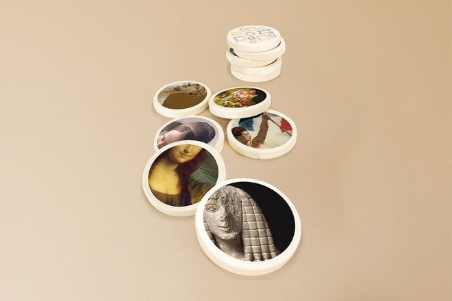 Faces of Art Memory Game