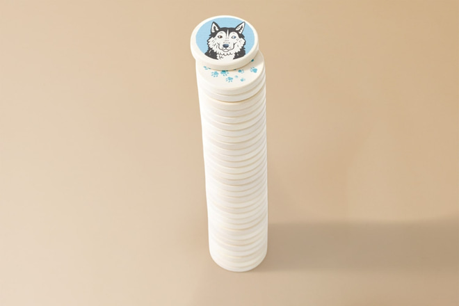 Giochi in legno - Memory Cani