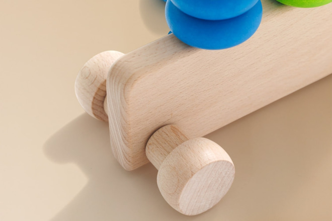 Wooden Number Stacker