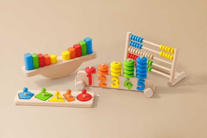 Puzzle di Forme multicolori