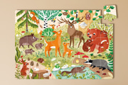 Puzzle Animaux de la Forêt 3+
