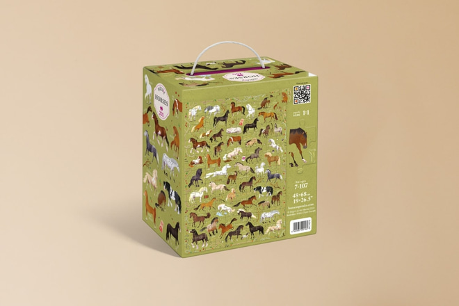 Puzzlove Caballos 7+