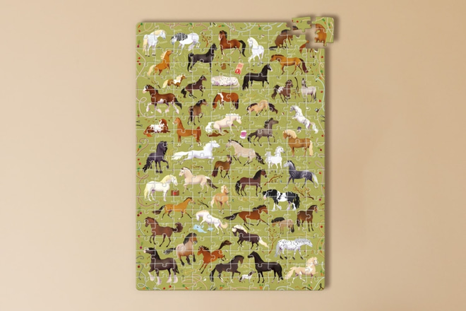 Puzzlove Horses Puzzle 7+