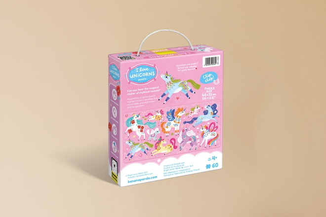 Puzzle Miluji Jednorožce 4+