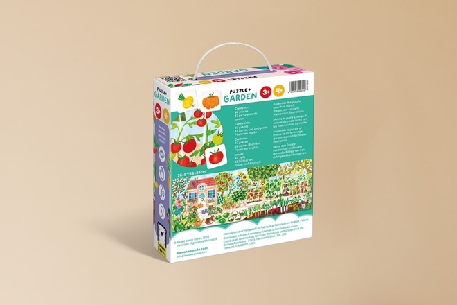 Puzzle Zahrada 3+ 4+