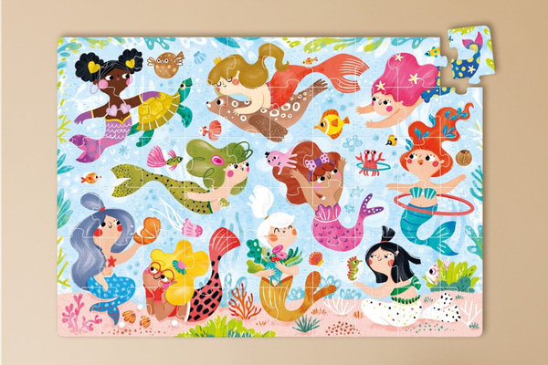 Puzzle Mořské Panny 4+