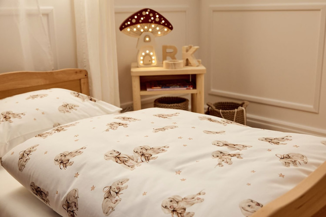 Set letto Topi dello spazio 140x200