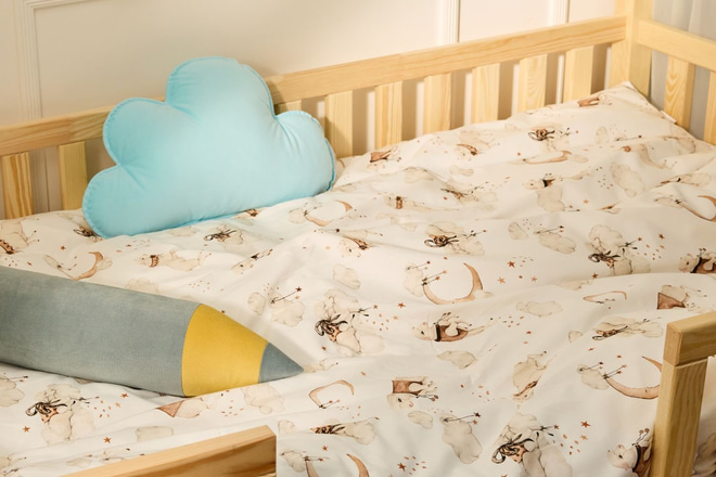 Set letto Topi dello spazio 140x200