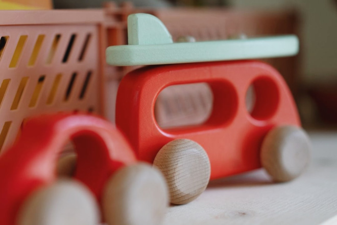 Jouet en bois - Van de Surfeur