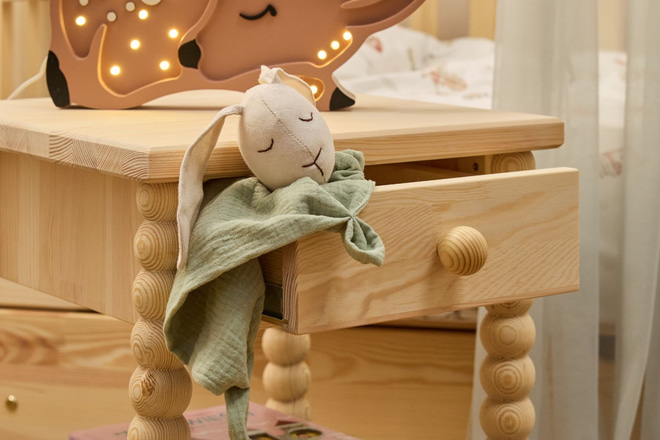 Mensola a Cubo - Naturale